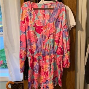EEUC Lilly Pulitzer Fanning Romper
